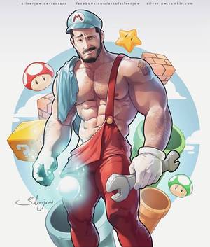 Gay Mario - bighugeguys: silverjow: as Ice Mario. Should we at all pretend Steve  doesn't think about stuff like this?