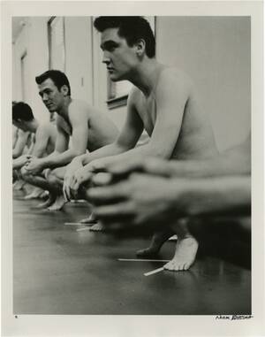 Elvis Presley Nude Porn - Elvis Presley undressed for his 1958 Army induction by Elvis Presley,  subject, Norman Bergsma, photographâ€¦ | Elvis presley army, Elvis presley  photos, Elvis presley