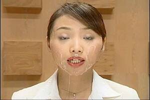 bukkake tv announcer - Japanese TV Announcer Bukkake - Porn video | TXXX.com