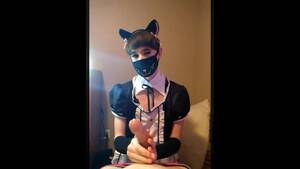 Kitty Maid Porn - Kitty Femboy Maid Cosplay POV Handjob - Pornhub.com