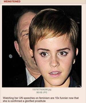 Emma Watson Slut Porn - Anon on Emma Watson : r/4chan
