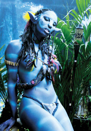 Avatar Porn Hustler - Brand new images from the Hustler Avatar porn spoof, This Ain't Avatar XXX,  have been released. We give them props for showing naked ...