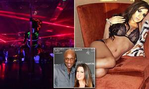 blonde shemale lady gaga - Lamar Odom spent nights at strip clubs and social media chatted with a  transexual prostitute | Daily Mail Online