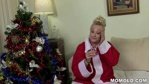 Christmas Bbw Pov Porn - Chubby Granny's Christmas Wish Comes True! A Big Cock! - XVIDEOS.COM