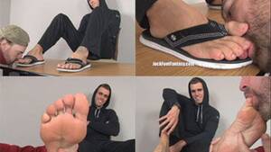 Flip Flop Feet Fetish Porn - Donovan's Smelly Flip Flops & Feet - Full Video - Jock Foot Fantasy |  Clips4sale