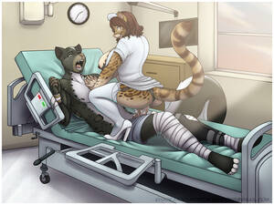Clothed Furry - Rule 34 - anthro areola big breasts big penis breasts cheetah clothed  clothes cum cum in pussy cum inside erection feline female fur furry high  heels male mammal nipples nude nurse patient