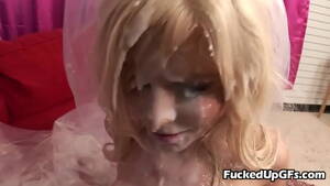 Bride Cumshot Porn - Extreme Bride Facial with Pornstar Kenzi Marie - XVIDEOS.COM