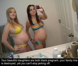 black pregnant slut captions cuckhold - Both your daughters ~ Black Bred! : r/CuckoldPregnancy