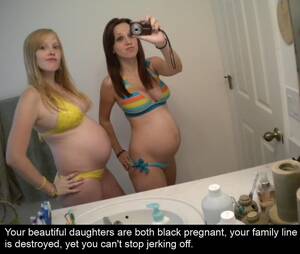 black bred pregnant belly porn - Both your daughters ~ Black Bred! : r/CuckoldPregnancy