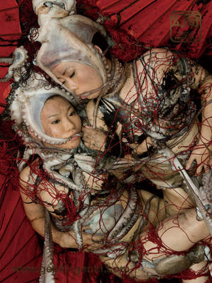 Extreme Japanese Tentacle Porn - Juxtapoz Magazine - The Tender Tentacles of Daikichi Amano (Very NSFW)