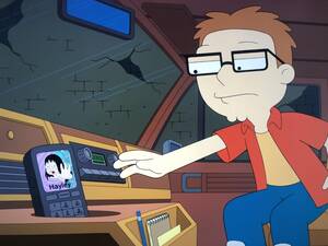 American Dad Hayley And Steve Porn - steve's contact picture for hailey is pretty sus lmao : r/americandad