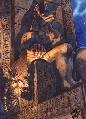 Egyptian Cat Goddess Furry Porn - Egyptian Nights by screwbald.deviantart.com on @deviantART