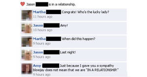 blowjob why not - Should getting a blowjob mean you are now in a relationship?