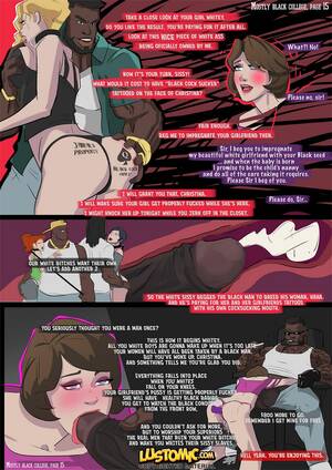 College Interracial Porn Comic - Lustomic- The Mostly Black College free Porn Comic | HD Porn Comics