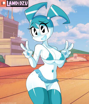 Cartoon Robot Girl - The Sexy Robot Girl - Landidzu - HentaiEra