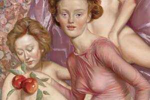 John Currin Porn Paintings - To paint is to love again - purple MAGAZINE
