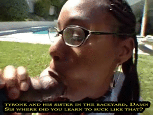 Black Step Sister Porn Caption - Ebony bro sis incest GIF caps - Incest pictures with captions |  MOTHERLESS.COM â„¢