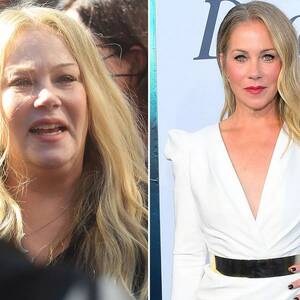 christina applegate - Christina Applegate seen for first time with walking stick after '40 pound  weight gain' - Daily Star