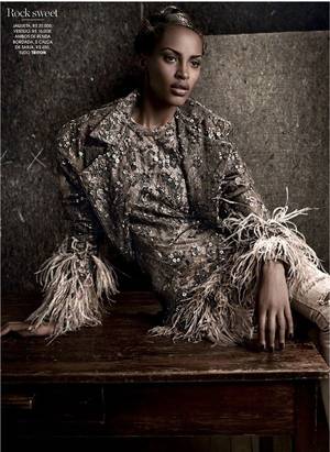 Anna Lou Vintage Pregnant - Ana Bela Santos by Fabio Bartelt for Marie Claire Brazil March