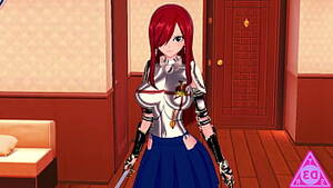 Fairy Tail Erza Hentai Blowjob - KOIKATSU Erza natsu Fairy Tail, have sex blowjob handjob and cumshot  uncensored... Thereal3dstories - XVIDEOS.COM