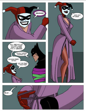 Harly Batgirl And Batman Porn Comic - barbara_gordon batgirl batman batman_(series) comic dc dcau female  fool_me_once great_scott harley_quinn human male