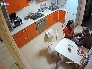 kitchen porn hidden cam - Free Kitchen Voyeur Porn | PornKai.com