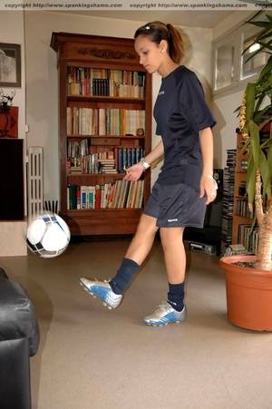 girl on girl bondage spanking - Little soccer girl in pink panties suffe - XXX Dessert - Picture 1 ...