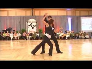 Jitterbug Dance Porn - West Coast Swing dance champions John Lindo and Stephanie Batista.