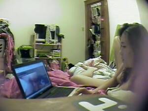 girl watching porn on spy cam - Asian girl watches porn and rubs pussy - watch on VoyeurHit.com. The world  of free voyeur video, spy video and hidden cameras