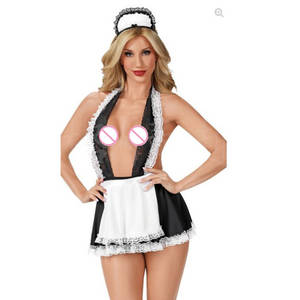 French Underwear Porn - Sexy Maid Costumes Women Underwear Erotic Lingerie Sexy French Maid Cosplay  Sexy Porn Lingerie Hot Halloween Uniform Baby Doll-in Babydolls & Chemises  from ...