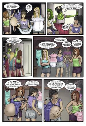 Halloween Pregnant Porn - okayokayokok- The Halloween Costume free Porn Comic | HD Porn Comics