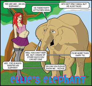 Elephant Anime Porn - Ellie's Elephant - HentaiEra