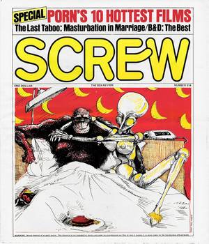 Adult Sex Book Covers - Cover Art for SCREW #514, by Mary Wagner