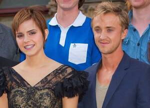 Emma Watson Porn Giant Cock - Emma Watson Opens Up About 'Deep Love' For Harry Potter Co-Star Tom Felton:  'We're Soulmates' | HuffPost UK Entertainment