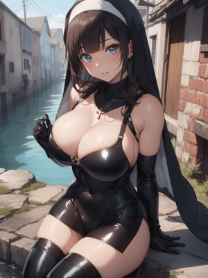 Black Anime Porn - Devout Sister In Black - Anime Porn Vids