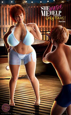 cartoon cfnm - She made me help with her- CharlieCFNM - Porn Cartoon Comics