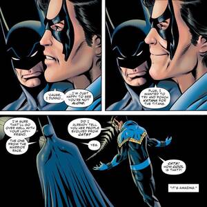 Batman Starfire Porn - Comic Excerpt] People started saying Starfire is blackcoded in the comics  because of the TV show but her race actually evolved from cats. (Batman:  The Widening Gyre #4, New Teen Titans #15) :