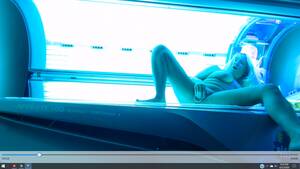 masturbation in tanning bed - VanessaLee's Amateur Porn: Tanning bed masturbation and cum
