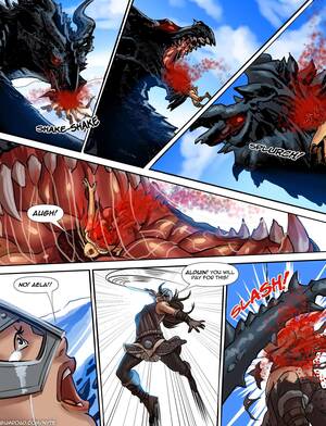 Alduin Porn - Skyrim: Alduin's Rage - Page 3 - Comic Porn XXX