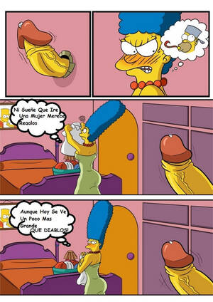 Marge Simpson Xxx Comics - Marge Simpson: El hoyo secreto de San Valentin - Vercomicsporno
