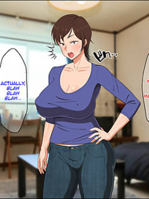 cartoon milf handjob - Big titty milf cheers her son up with some with a handjob and some fucking  - 129 Pics | Hentai City