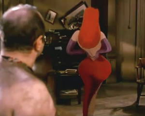 Bubble Butt Cartoon Porn Jessica Rabbit - Jessica Rabbit ; I like big butt .
