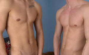 comparing cocks - Straight Mates Jaden & Ben Compare Uncut Cocks & Wank Each Other Off!