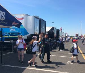 Funny Car Porn - Funny car driver Tim Wilkerson at the Summernationals Finals, 2017