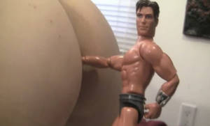 Guy Fucking Barbie Doll - Hot Tattooed Guy Gets Fucked By a Ken Doll