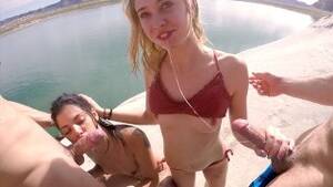 college boat orgy - Hot BFFs Fuck on Boat and Give Public Orgy Show S1:E3 - Pornhub.com