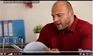 Bisexual Men Porn Stars - Kate Rose rides monster cock in bisexual threesome 6 min - MEN PORN STAR