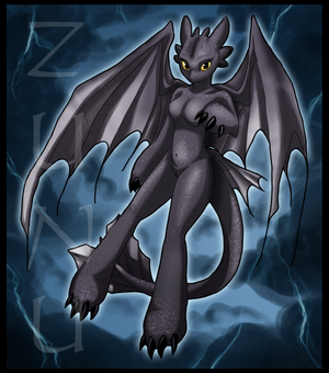 Night Fury Dragon Porn - Toothless Dragon Porn image #4067