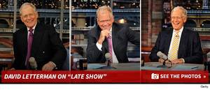 Letterman - We doubt Dave will take 'em up on it, but it beats anything AARP has to  offer.
