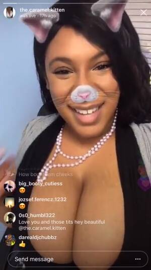 Long Tongue Black Porn - Free Big Titty Long Tongue CK getting Messy Porn Video - Ebony 8